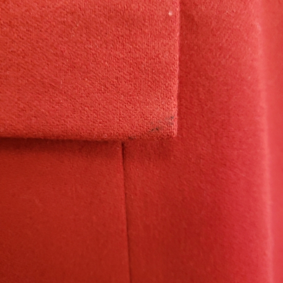 Pendleton Red Single Button Wool Blazer, Size 12 - Picture 5 of 9